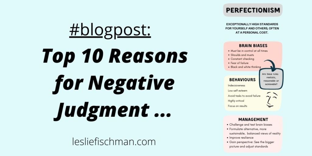 Top 10 Reasons for Negative Judgment …